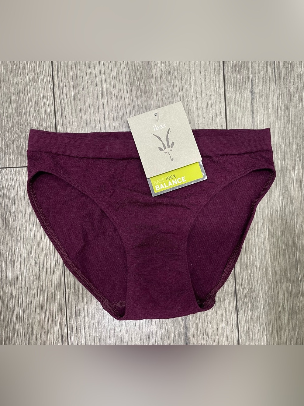 NWT Ibex Balance Brief in Cocobolo Size Small